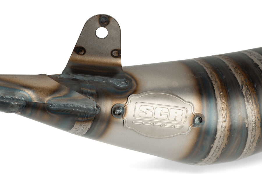 Fantic XE 50 2T - Auspuff Racing Line 80 90 Blau