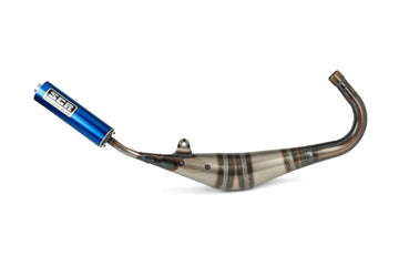 Beta RR Enduro 50 2T - Exhaust Handmade 50-70 blue