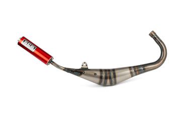 Generic Trigger X-Enduro 50 2T AM6 - Auspuff Handmade 50-70 rot
