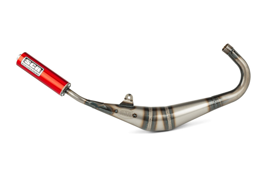 Aprilia SX SM 50 2T D50B0 [2007–] - Exhaust Handmade 50-70 red