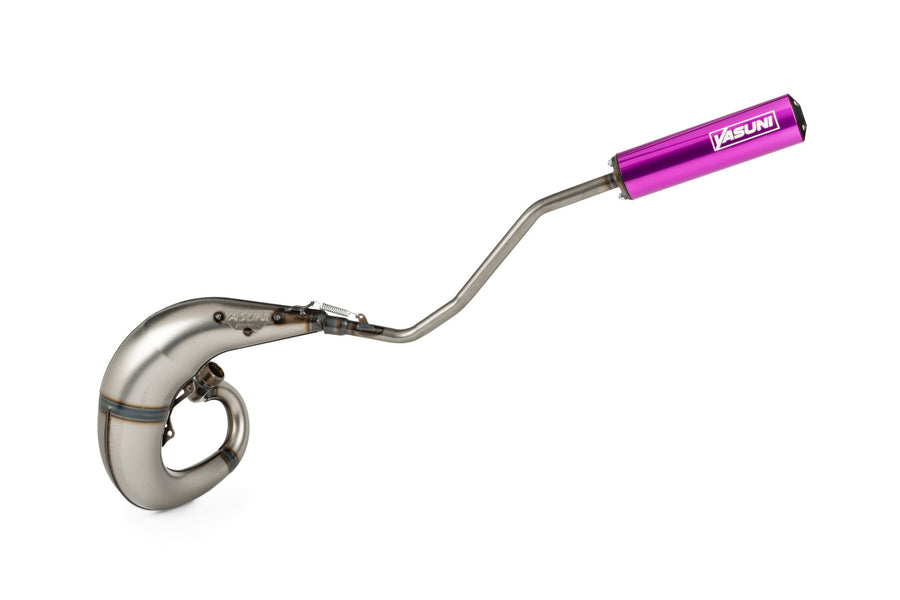 Beta RR-T SM 50 2T - Auspuff Cross ML Lila Links