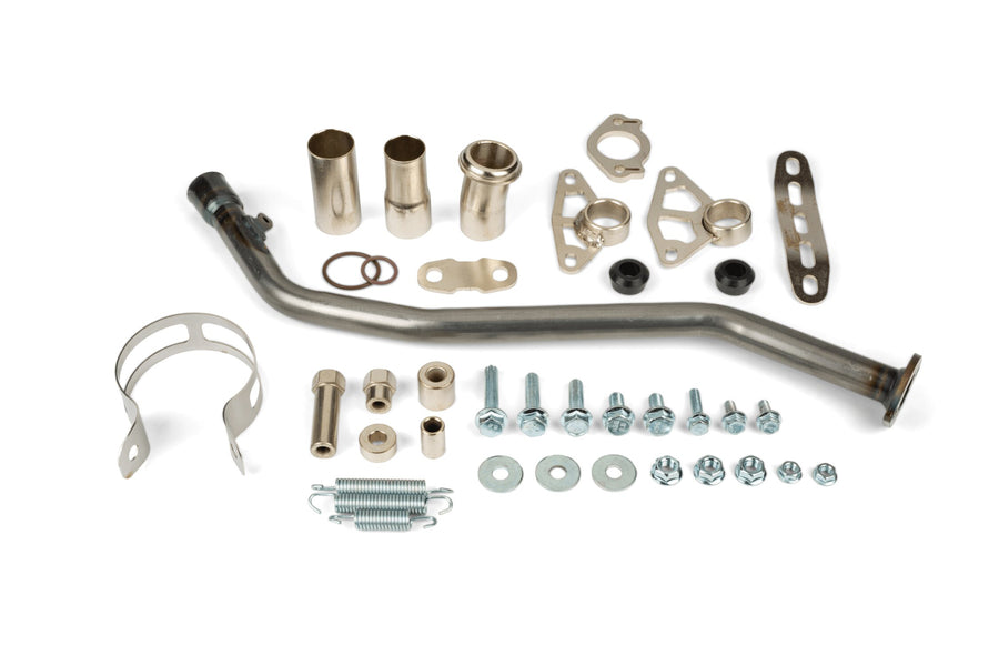 Beta RR SM 50 2T - Exhaust Cross ML Red Left