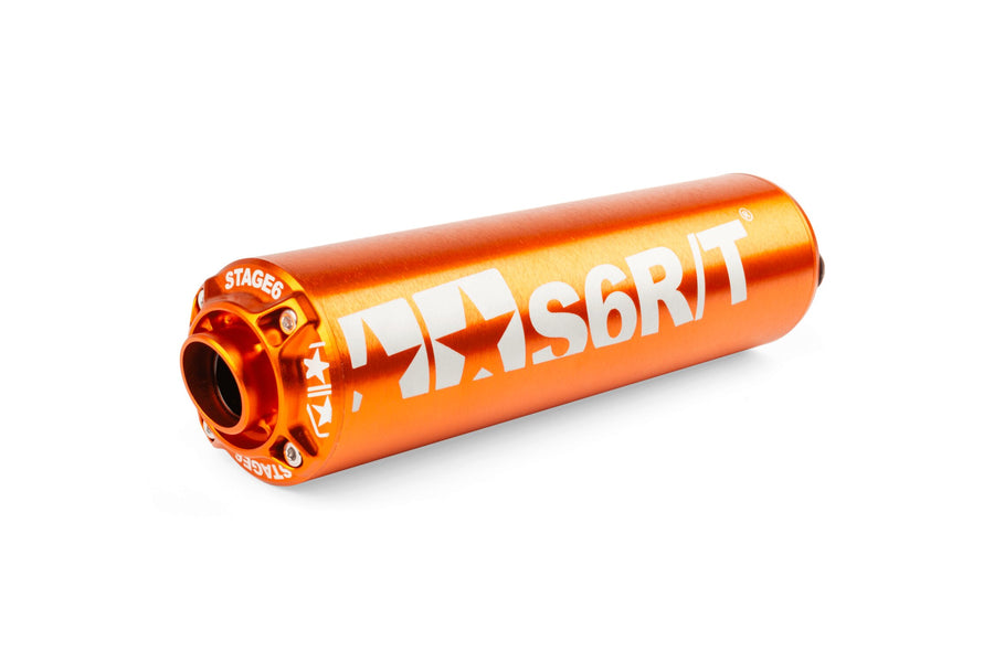 Aprilia RX Factory 50 2T - Auspuff R/T Hoch Orange