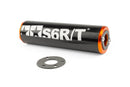 Aprilia RX Factory 50 2T - Auspuff 80-90 Schwarz / Orange