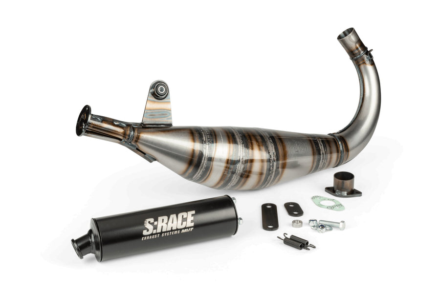 Derbi Senda DRD X-Treme SM '10 - '17 50 2T D50B0 - Auspuff S Race 85-100 Low-Mount