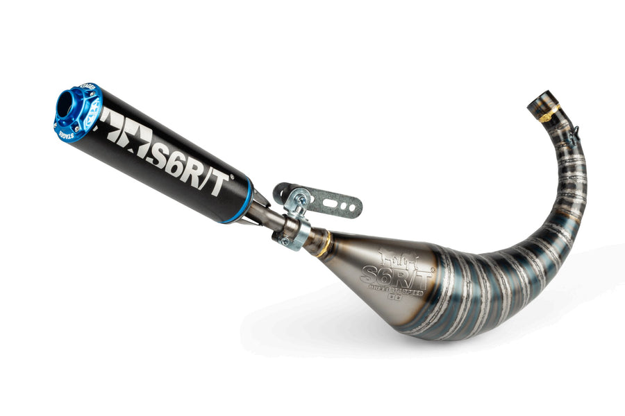 Fantic XE 50 2T - Exhaust R/T 70 - 80 Black / Blue