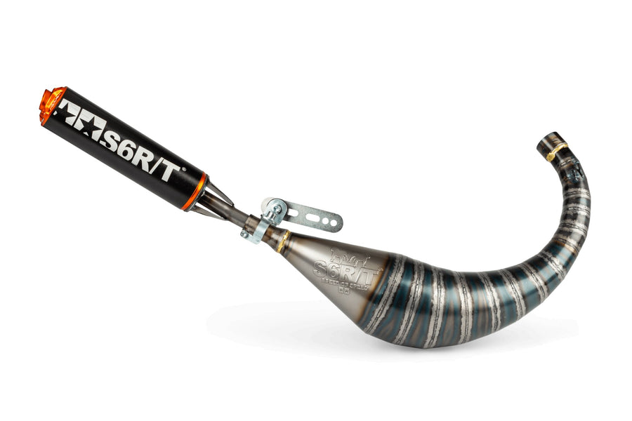 Beta RR-T SM 50 2T - Auspuff R/T 70 - 80 Schwarz / Orange