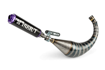 Beta RR SM 50 2T - Exhaust R/T 70 - 80 Black / Purple