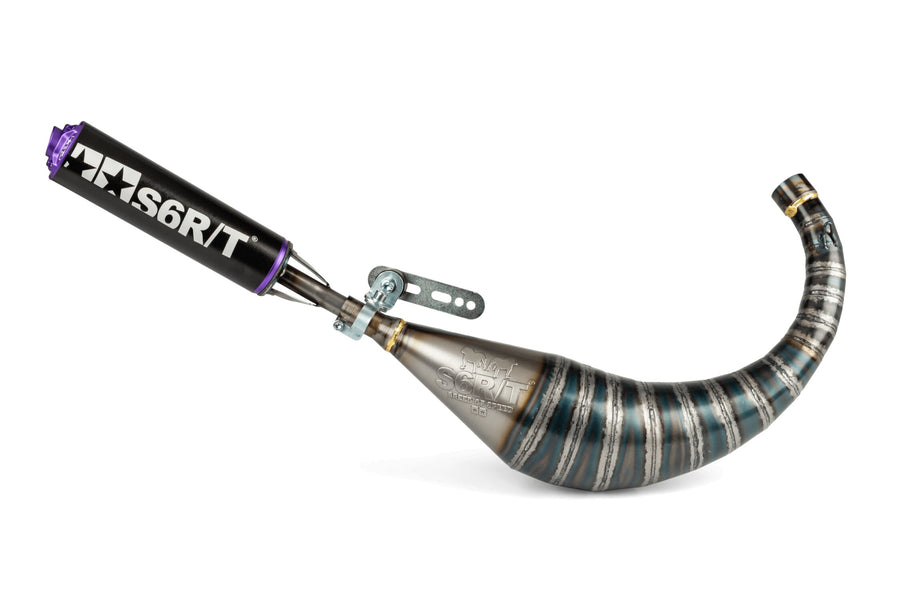 Beta RR-T SM 50 2T - Auspuff R/T 70 - 80 Schwarz / Lila