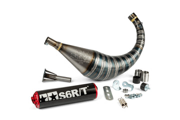 Beta RR SM 50 2T - Exhaust R/T 70 - 80 Black / Red