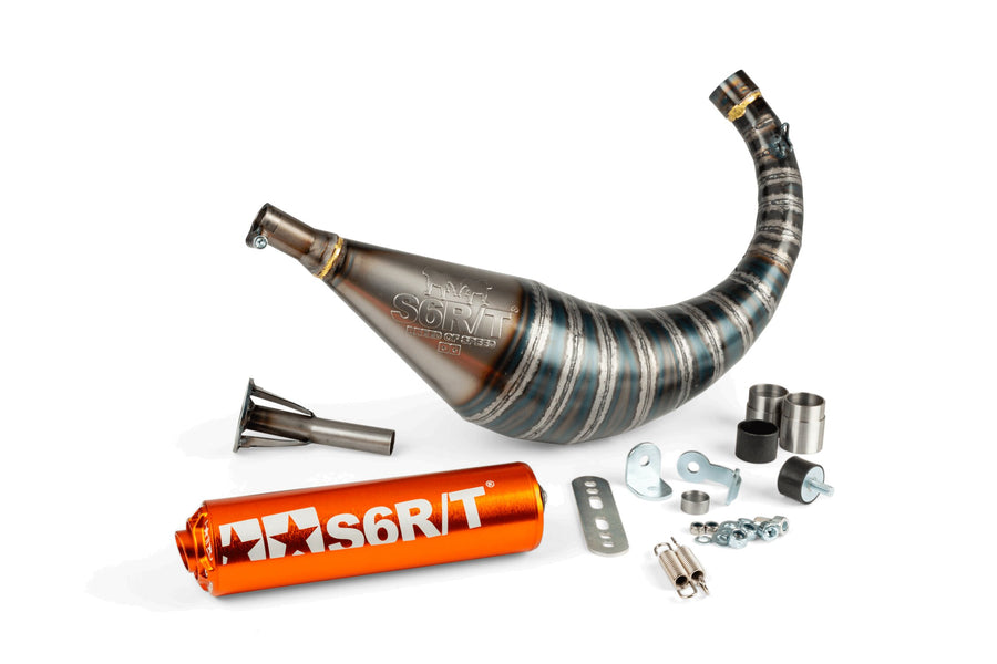 Beta RR Enduro 50 2T - Exhaust R/T 70 - 80 Orange