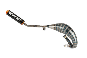Beta RR SM 50 2T - Auspuff R/T 70–80 Schwarz / Orange