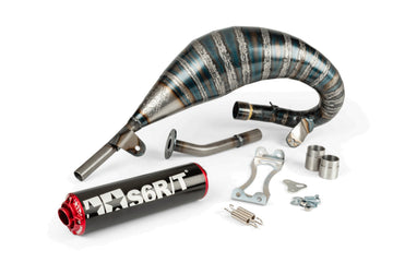 Beta RR SM 50 2T - Exhaust R/T 70-80 Black / Red