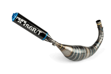 Beta RR SM 50 2T - Exhaust R/T 80-90 Black / Blue