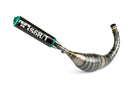 Generic Trigger X-Enduro 50 2T AM6 - Auspuff R/T 80–90 Schwarz / Türkis