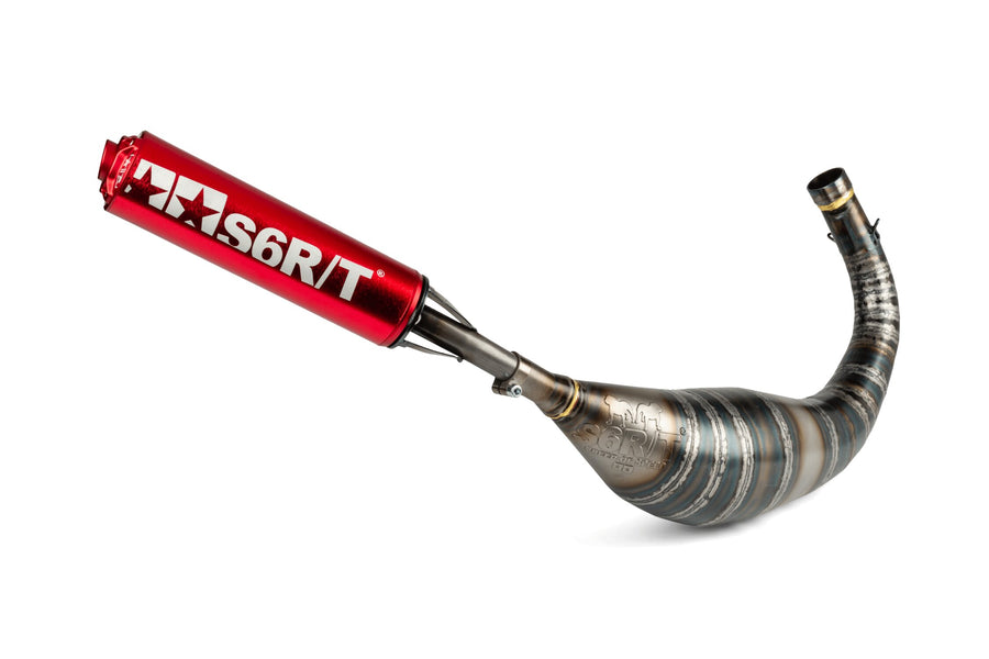 Beta RR Enduro 50 2T - Auspuff R/T 80-90 Rot