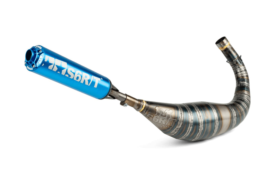 Beta RR Track 50 2T - Auspuff R/T 90-100 Blau