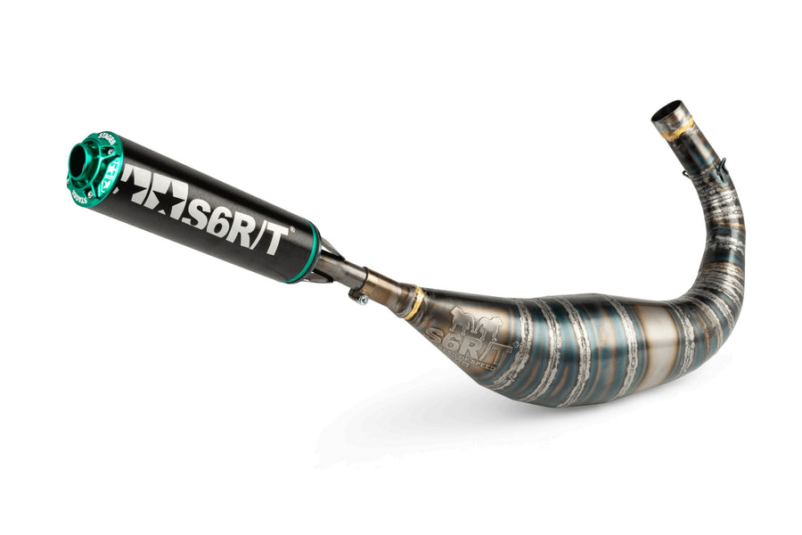 Beta RR SM 50 2T - Exhaust R/T 90-100 Black/Turquoise