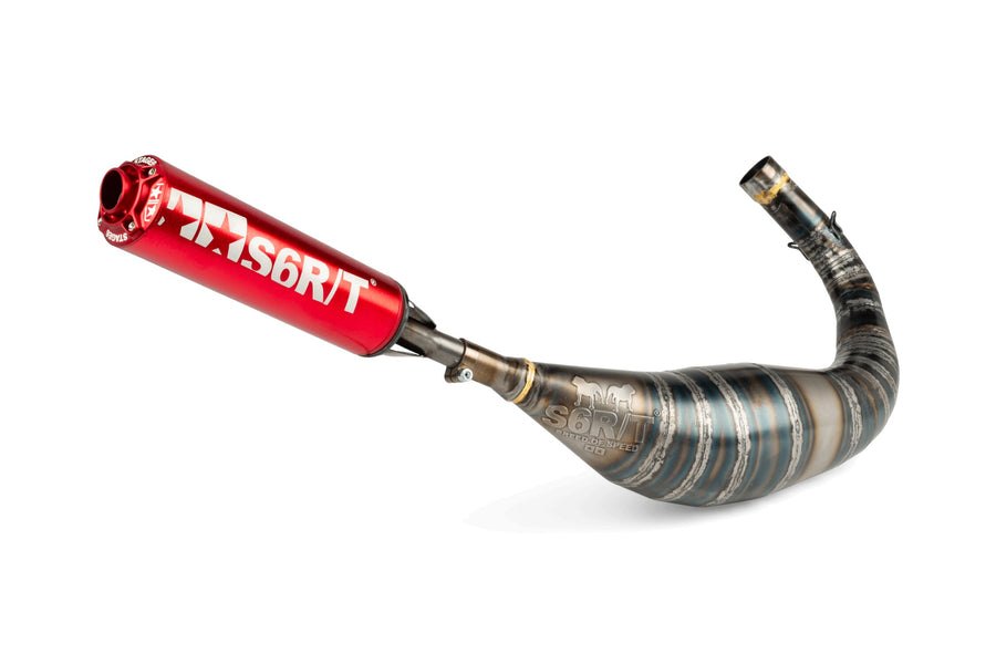 Fantic XE 50 2T - Exhaust R/T 90-100 Red