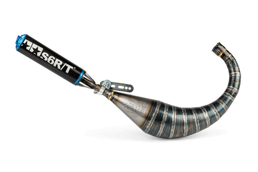 Aprilia RX Enduro 50 2T D50B0 [2007–] - Exhaust R/T 70-80 Black/Blue