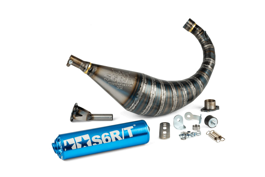 Gilera RCR Enduro 50 2T D50B0 [2011–] - Auspuff R/T 70-80 Blau
