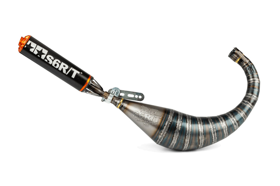 Aprilia RX Enduro 50 2T D50B0 [2007–] - Exhaust R/T 70-80 Black Orange