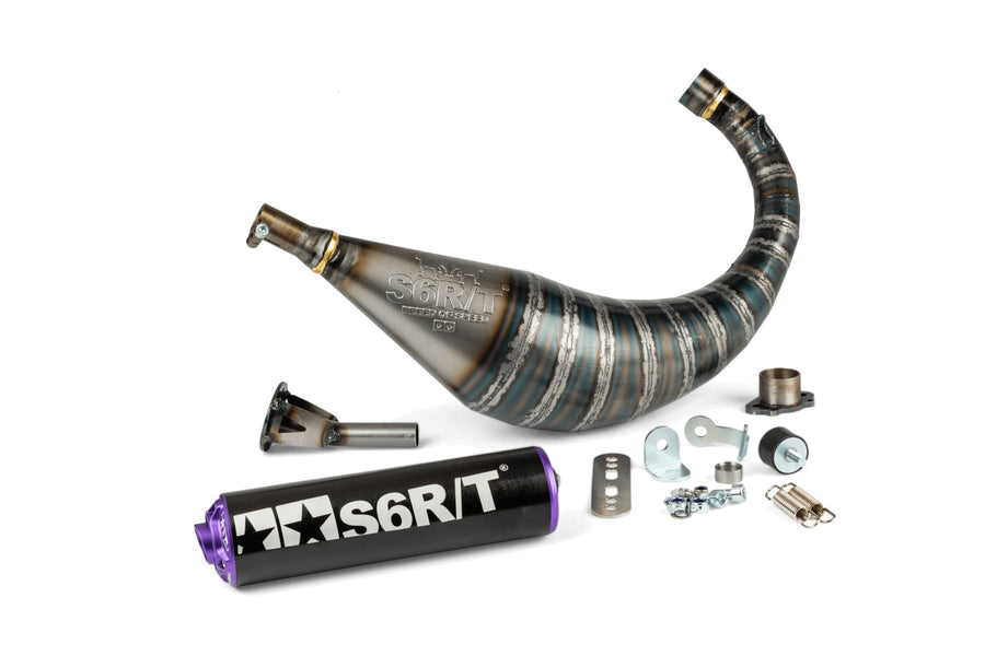 Aprilia SX 50 2T - Auspuff R/T 70-80 Schwarzlila