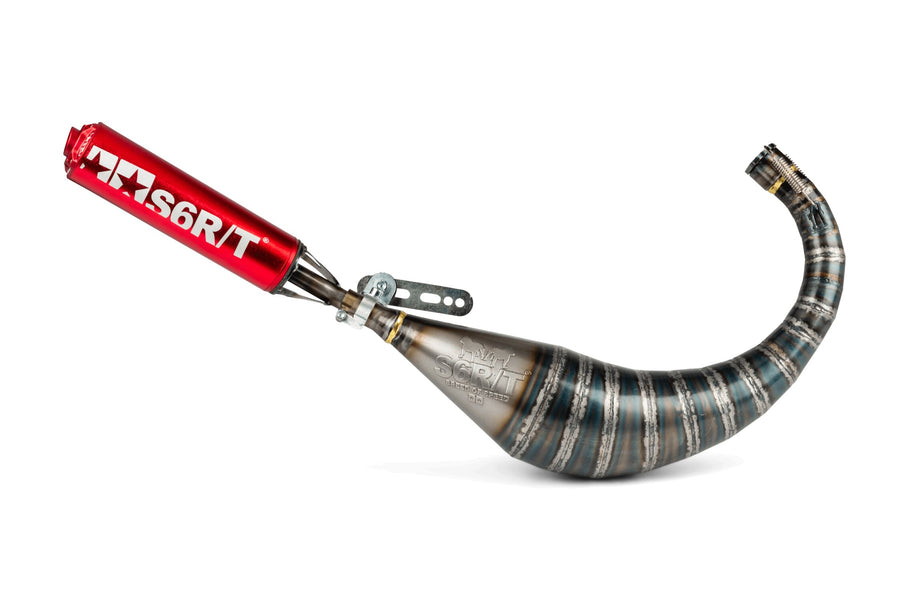 Aprilia RX Enduro 50 2T D50B0 [2007–] - Exhaust R/T 70-80 Red