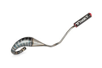 Aprilia SX SM 50 2T D50B0 [2007–] - Exhaust R/T High Black Red