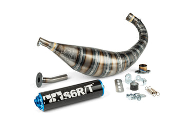 Aprilia RX 50 2T D50B1 [2006–] - Exhaust 80-90 Black / Blue