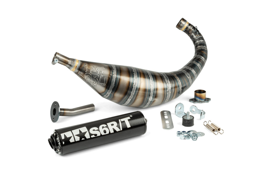 Aprilia RX 50 2T D50B1 [2006–] - Exhaust 80-90 Black
