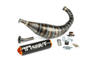 Aprilia SX 50 2T - Auspuff 80-90 Schwarz / Orange