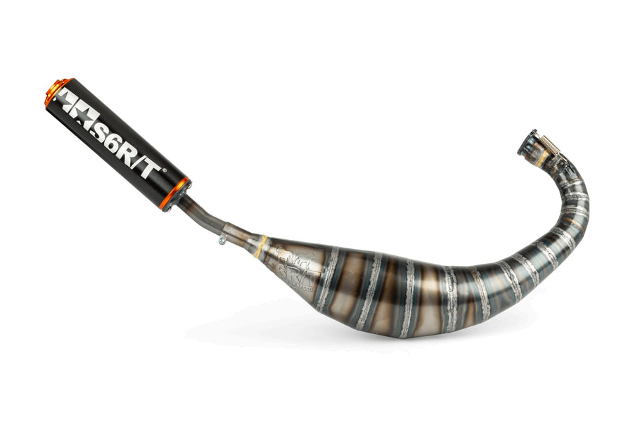 Aprilia RX 50 2T D50B1 [2006–] - Exhaust 80-90 Black / Orange