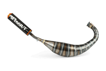 Aprilia SX 50 2T - Exhaust 80-90 Black / Orange
