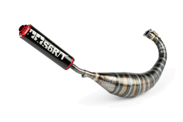 Aprilia SX Factory 50 2T - Exhaust 80-90 Black / Red