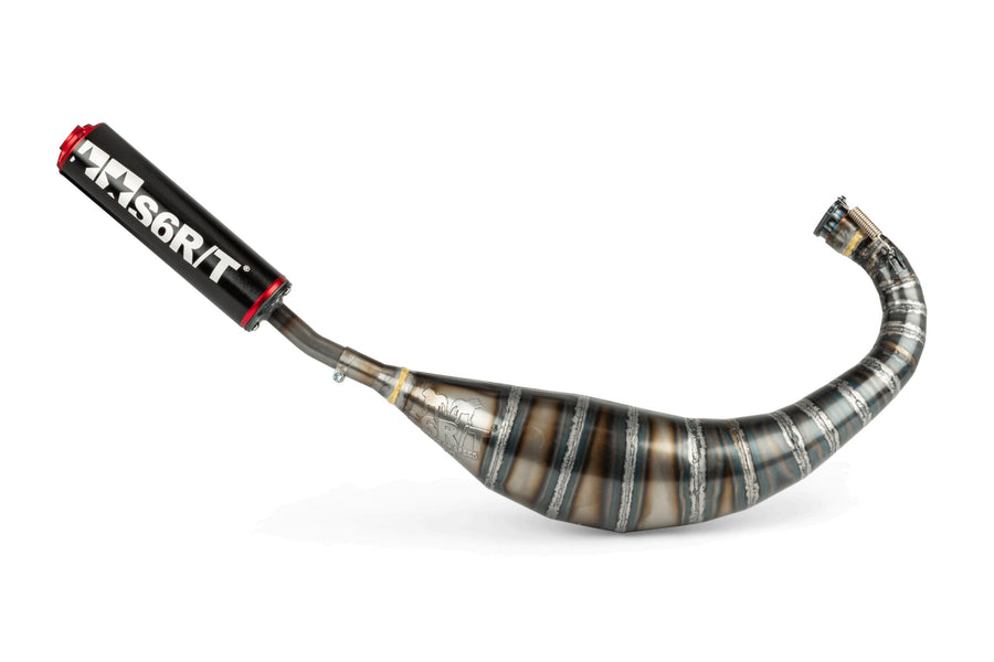 Aprilia RX Enduro 50 2T D50B0 [2007–] - Exhaust 80-90 Black / Red