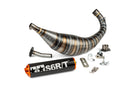 Aprilia SX 50 2T - Auspuff R/T Schwarz Orange