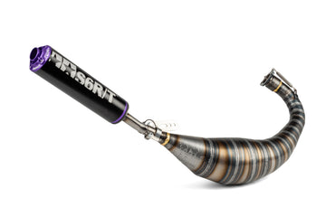 Aprilia RX Factory 50 2T - Exhaust R/T Black Purple
