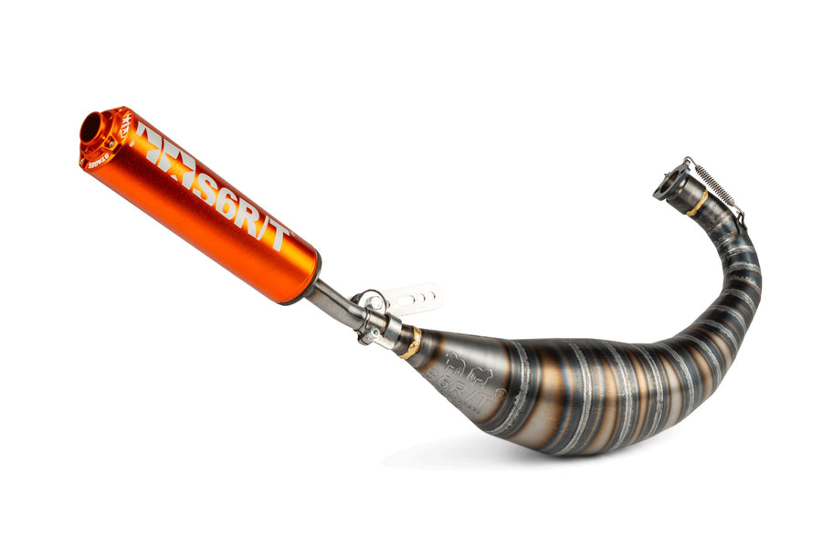 Aprilia RX 50 2T D50B1 [2006–] - Exhaust R/T 90-100 Orange