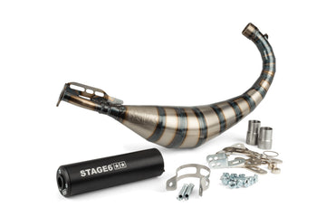Beta RR SM 50 2T - Auspuff Streetrace 80-90 Schwarz