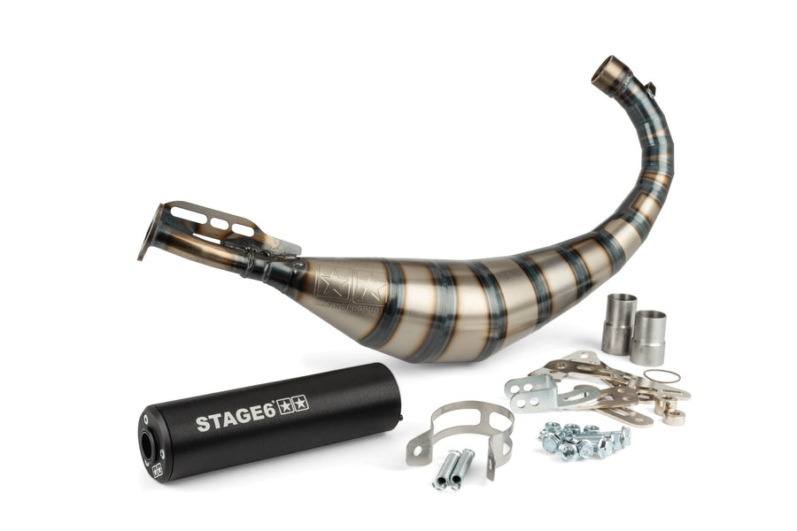 Beta RR SM 50 2T - Auspuff Streetrace 80-90 Schwarz