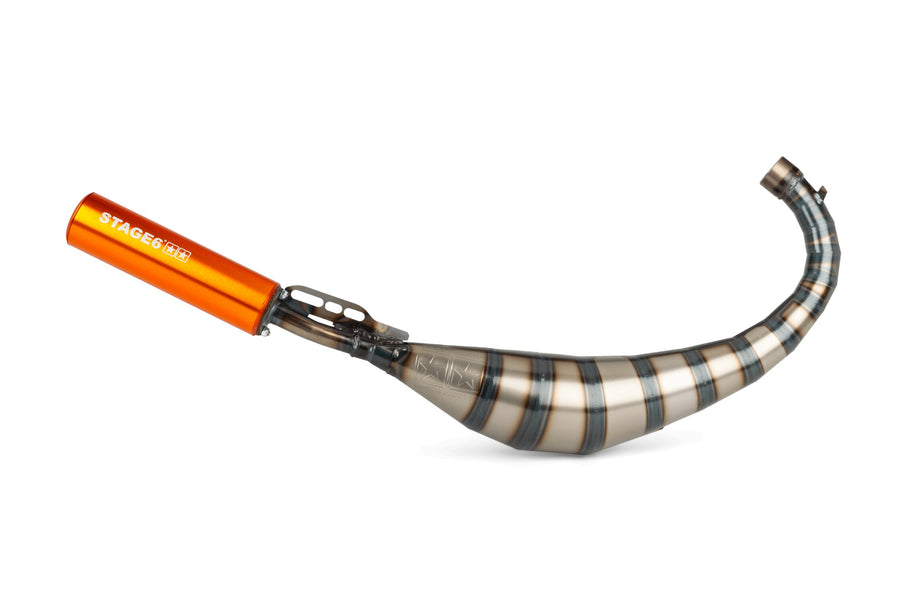 Fantic XE 50 2T - Exhaust Streetrace 80-90 Orange