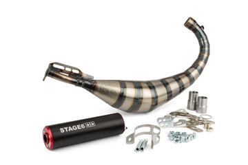 Beta RR Enduro 50 2T - Exhaust Streetrace 80-90 Red