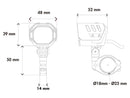 Kawasaki KLE 500 / SE [2026-] - Nova LED additional headlights