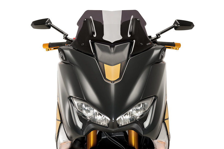 YAMAHA T-MAX 530 SX [2019] – Cap set for OEM mirrors | Black | PUIG 7511N