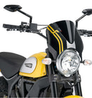DUCATI SCRAMBLER 800 ICON DARK [2025] – RetroVision Windshield Visor – Black-10