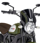 DUCATI SCRAMBLER 800 ICON DARK [2025] – RetroVision Windshield Visor – Black-1
