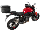 Ducati Monster 890 / + [2026] - Smartrack-Set mit Xcore Topcase silber/schwarz