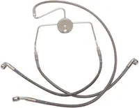 Harley Davidson Flhri [DRAG SPECIALTIES] - Stainless Steel Brake Line Kit, Extended