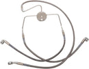 Harley Davidson Flhri [DRAG SPECIALTIES] - Stainless Steel Brake Line Kit, Extended